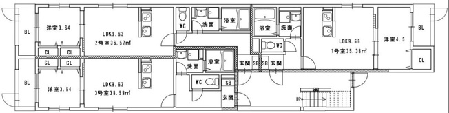 【間取り】 | 下山門４丁目AP（仮）　★プライスホームなら仲介手数料が割引価格です！★