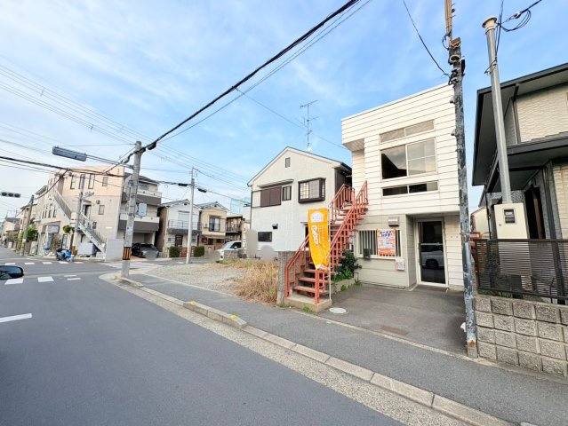 森本町天神森の前面道路含む現地写真
