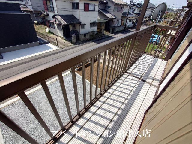 森の里戸建て（H邸）のバルコニー