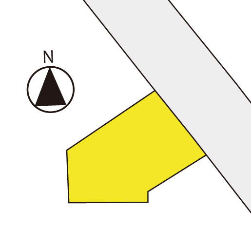 【区画図】 | 伊豆の国市南條 売一棟アパート ES05611 | 伊豆の国市南條　地形図