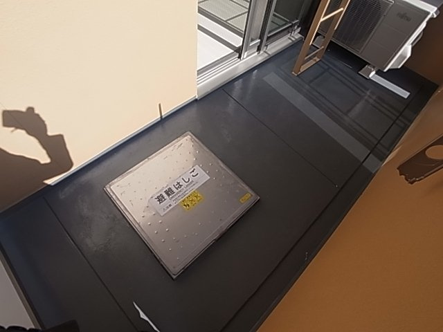 神戸市長田区神楽町５丁目の賃貸マンションのバルコニー|バルコニー