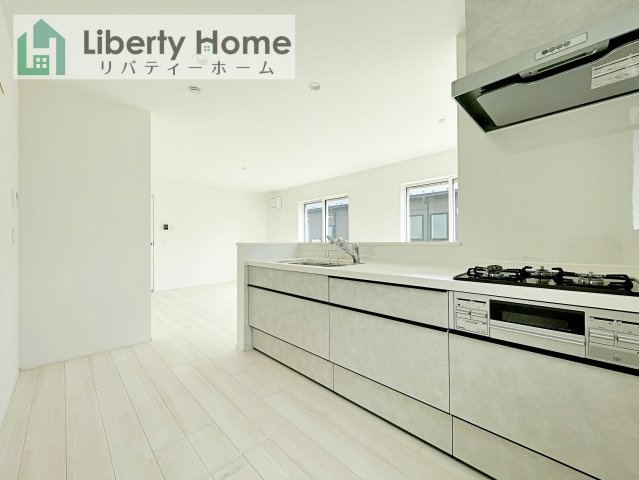 鹿嶋市平井東2丁目24-1期　新築戸建　1号棟のキッチン