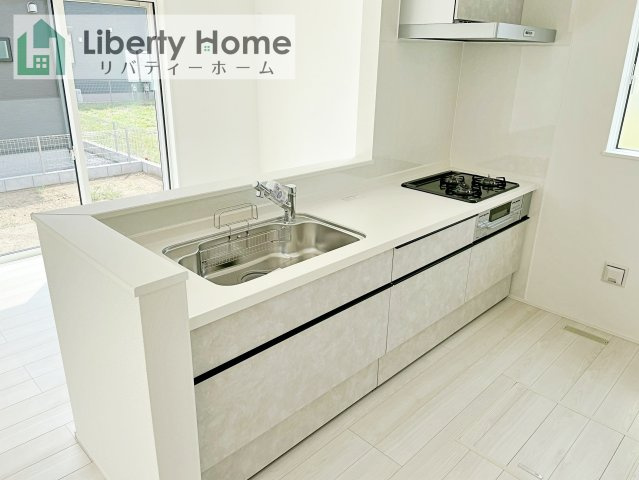 鹿嶋市平井東2丁目24-1期　新築戸建　1号棟のキッチン