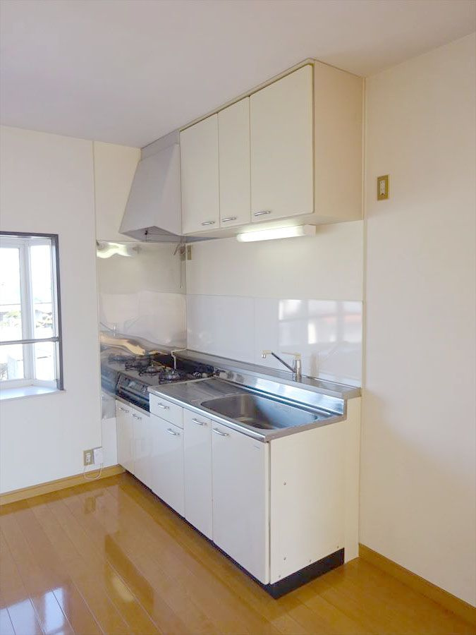 上津コーポE棟のキッチン|使い勝手の良いキッチン♪