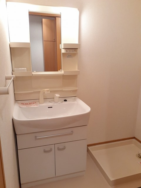 メゾンアンソレイエSの洗面所