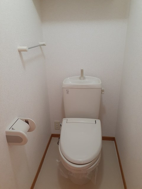 メゾンアンソレイエSのトイレ