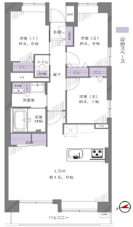 【間取り】 | イトーピア南砂町マンション