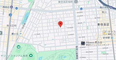 【地図】 | 【ペット共生・ZEHマンション】ザパークレジデンス東住吉・旭化成ヘーベルメゾン