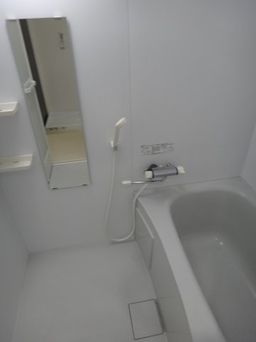 菊池郡菊陽町大字原水の賃貸マンションの浴室|ゆったり過ごせるお風呂です