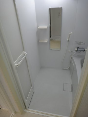 菊池郡菊陽町大字原水の賃貸マンションの浴室|お風呂で日々の疲れを落としましょう