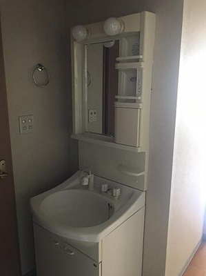 【洗面所】 | ヴィラ稲岡C