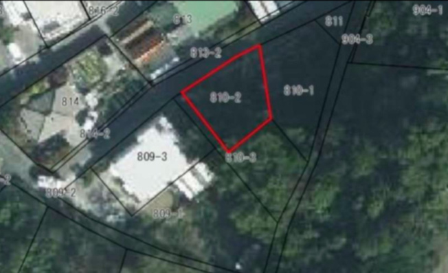 【土地図】南城市大里仲間　売地