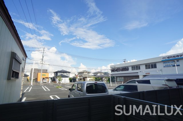 熊本市南区白藤２丁目のアパートの展望