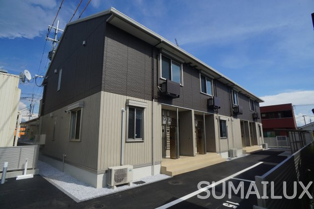 熊本市南区白藤２丁目のアパートの外観