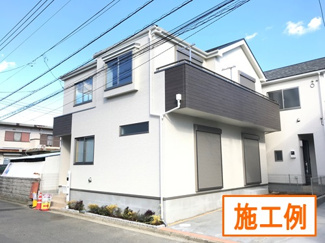 【外観：施工例】 | 同施工会社施工例（外観）