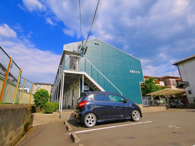 大西ハイツ（東九条町）の外観|キレイな外観です。