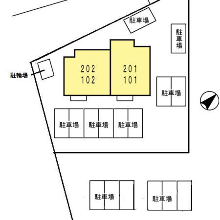 里うさぎ　　刈谷市近郊の賃貸ならクラスホーム刈谷店の駐車場