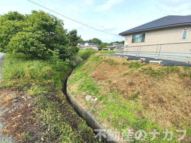 宇城市松橋町豊福の売地の外観
