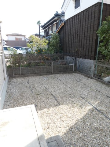 アーバン松本の庭|専用庭