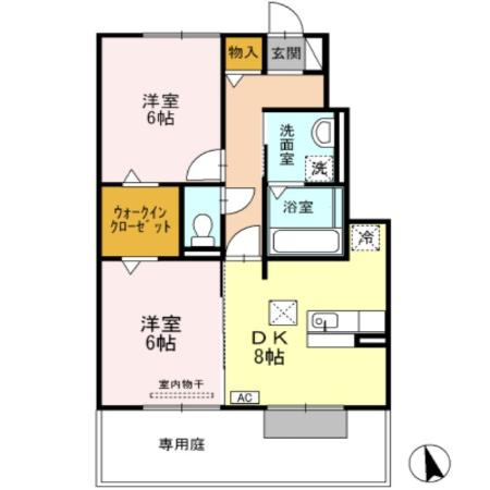 アーバン松本の間取り