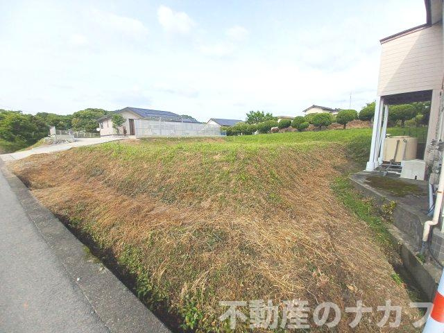 宇城市松橋町豊福の売地の外観