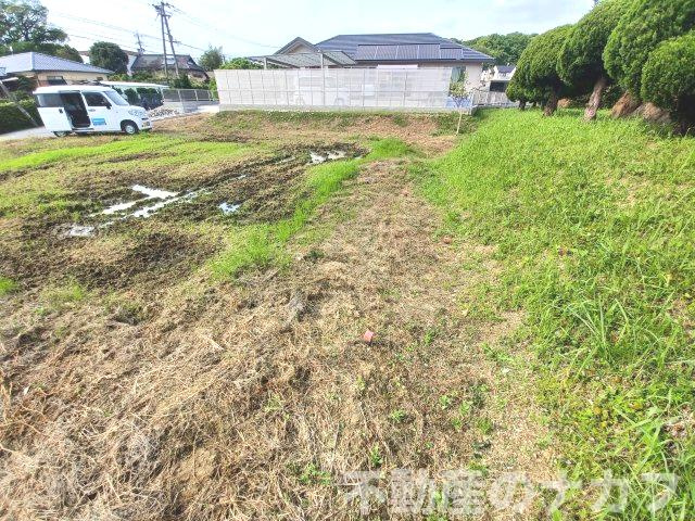 宇城市松橋町豊福の売地の外観