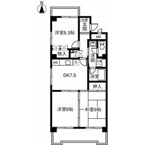 ファミール大津の間取り
