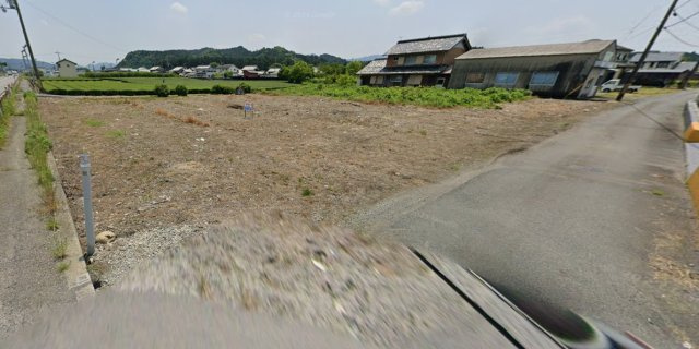 甲賀市土山町前野の事業用地の外観