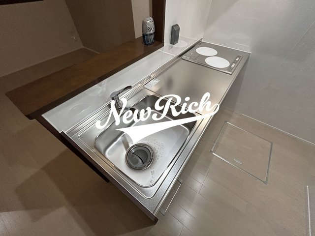 前橋市総社町総社のアパートのキッチン