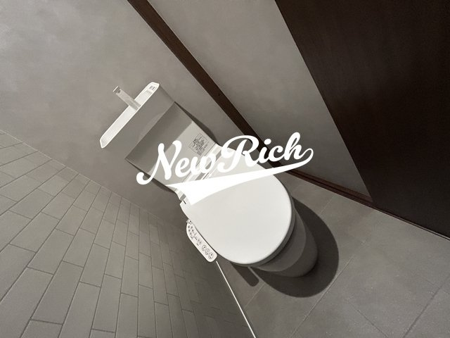 前橋市総社町総社のアパートのトイレ