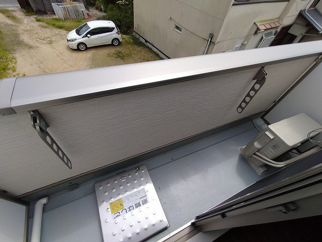 神戸市須磨区行幸町３丁目のアパートのバルコニー|バルコニー