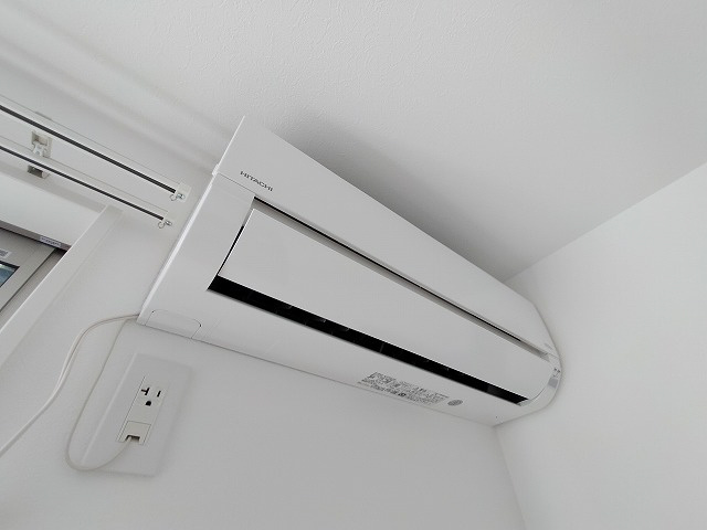 神戸市須磨区行幸町３丁目のアパートの設備|エアコン