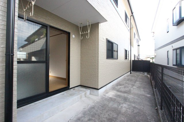 ペイサージュのバルコニー