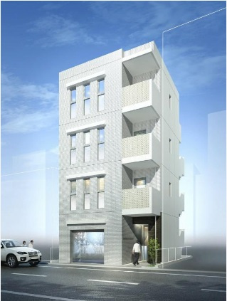 Court Station(コート・スタシオンの外観パース