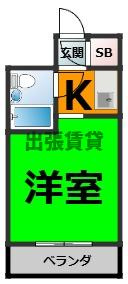 仲介手数料０円！ドール滝子の間取り
