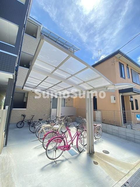 尼崎市南塚口町１丁目のアパートの外観|外観もきれいです