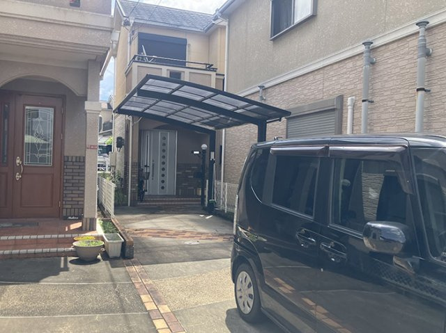 招提元町１丁目　中古一戸建ての外観|新しい生活にいかがでしょうか？外観はお住まいの顔になります。こだわりたいポイントですね。外壁塗装や屋根塗装のご相談も承っております。
■現地内覧・資金計画相談・住宅ローン相談もお問合せ受付中■
