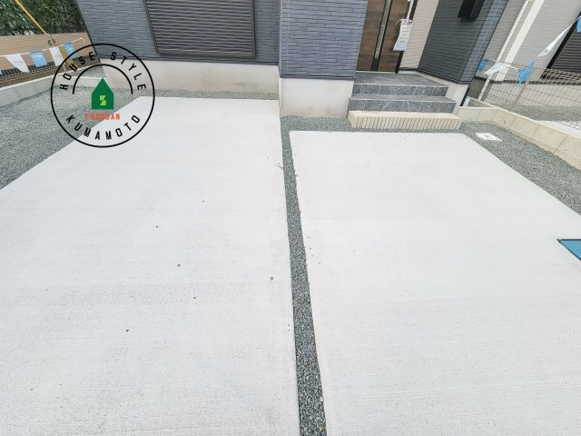 合志市幾久富第5-2棟（1号棟）　の駐車場|駐車場になります。