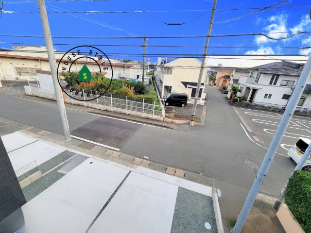 合志市幾久富第5-2棟（1号棟）　の展望|窓から緑が見える物件も魅力的です。