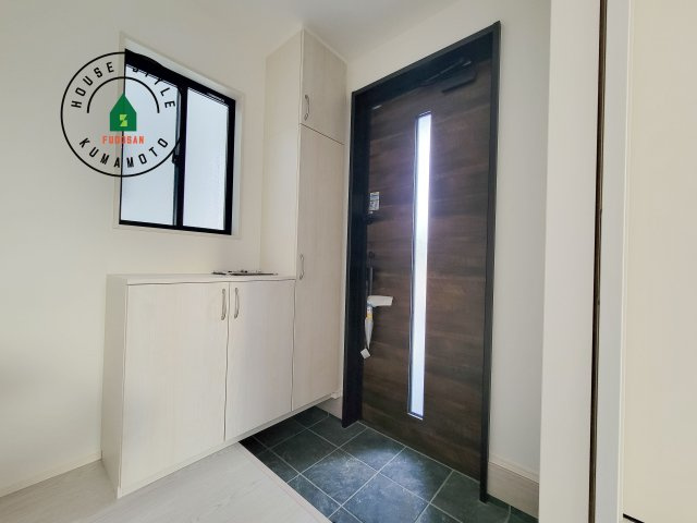 合志市幾久富第5-2棟（1号棟）　の防犯設備|二重ロックでしっかり防犯対策ができます。