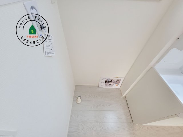 合志市幾久富第5-2棟（1号棟）　のランドリースペース|ランドリースペースとなります。広々して有効的にご使用できます。 