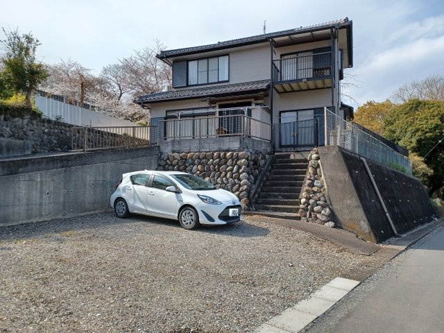 熊谷市小八林　中古戸建の外観|敷地内