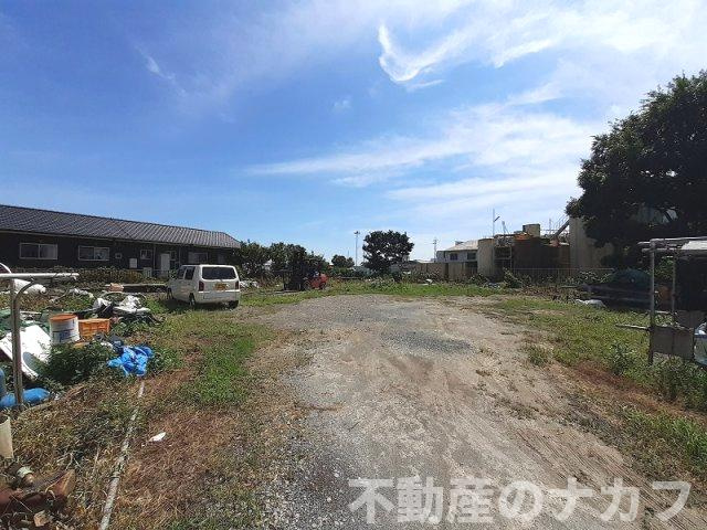 宇城市不知火町松合の売地の外観