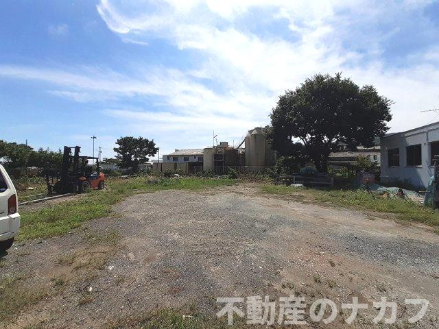 宇城市不知火町松合の売地の外観
