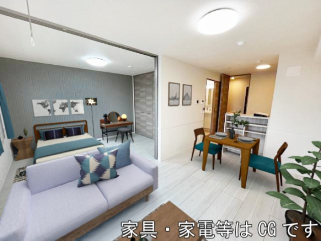 D-room姉体ⅢAの居間・リビング