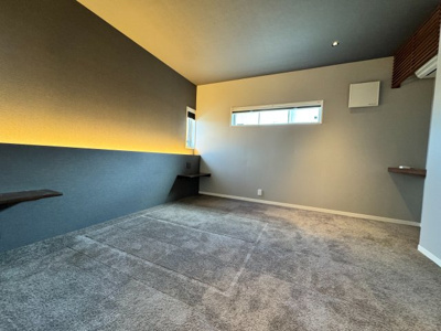 【洋室】 | 【ビルドインガレージ】つくば市大角豆　平屋