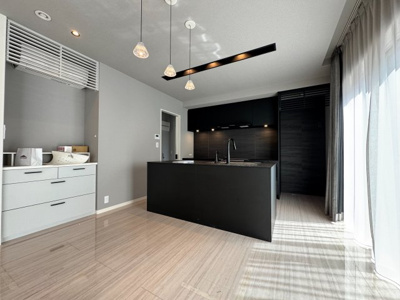 【キッチン】 | 【ビルドインガレージ】つくば市大角豆　平屋