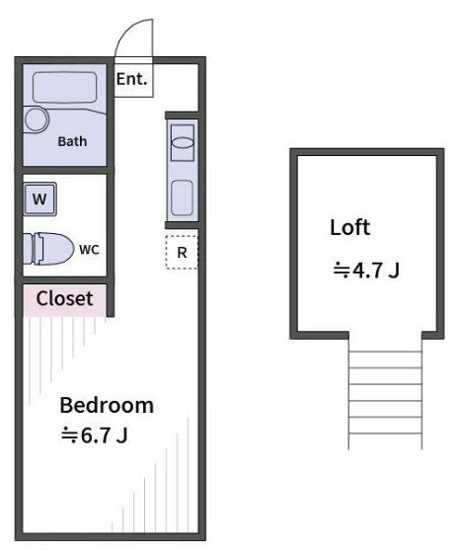 【間取り】 | JAMY白楽 | 同建物別部屋参考
