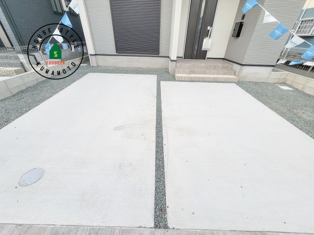 合志市幾久富第5-2棟（2号棟）　の駐車場|駐車場になります。