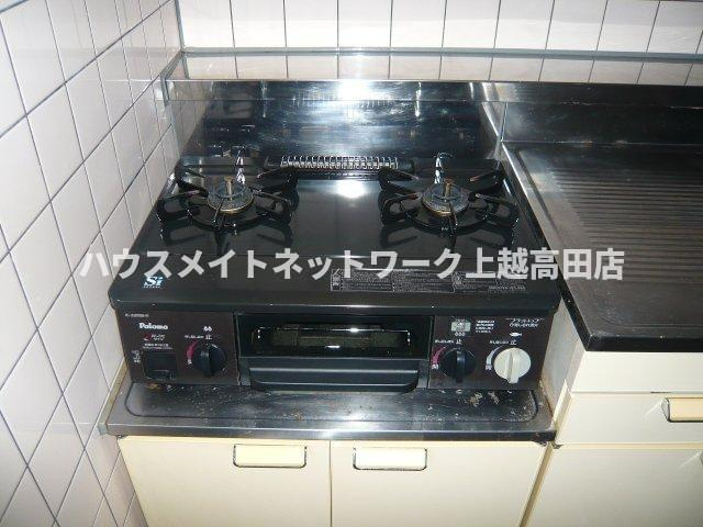 エイペックスⅠの設備|ガスコンロ２口